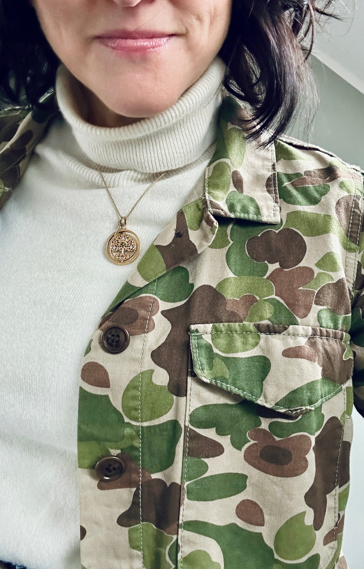 Bellerose camo light jacket / shirt size 8/10