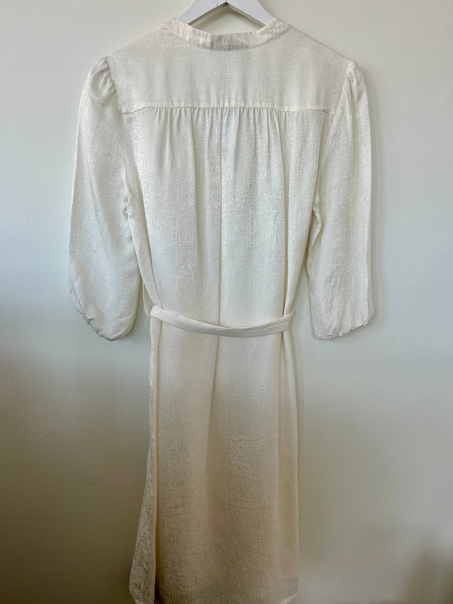 Pyrus ivory silk dress / tunic size S - 8