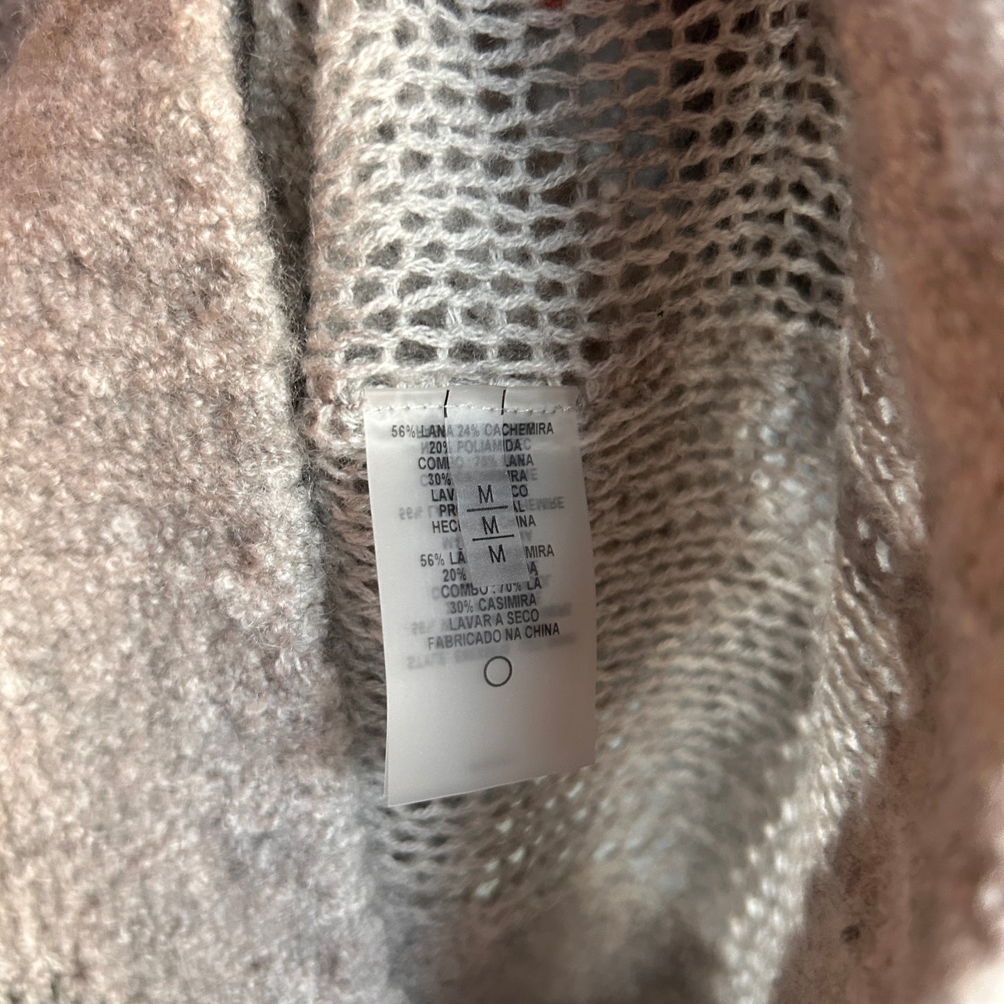 Elie Tahari for 5F Bergdorf Goodman grey wool and cashmere jumper M - 10