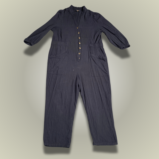 Wyse dark blue jumpsuit long sleeve up to 18