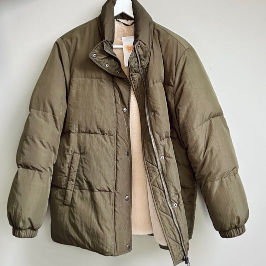 Hartford khaki puffer 10-12