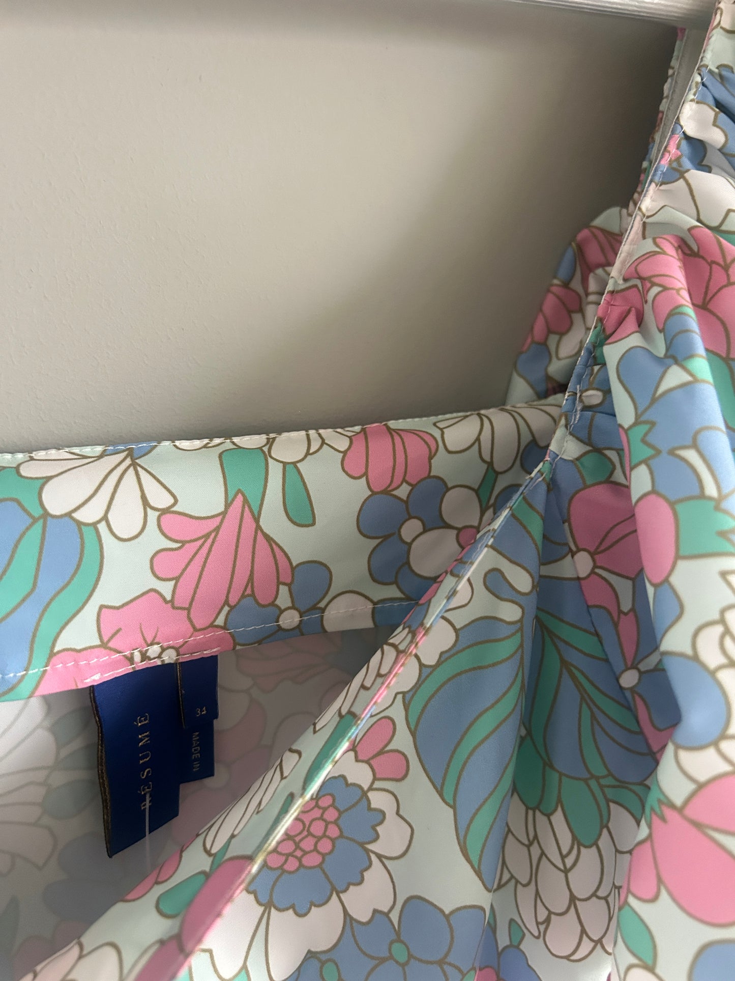 Resume floral midi dress size 8