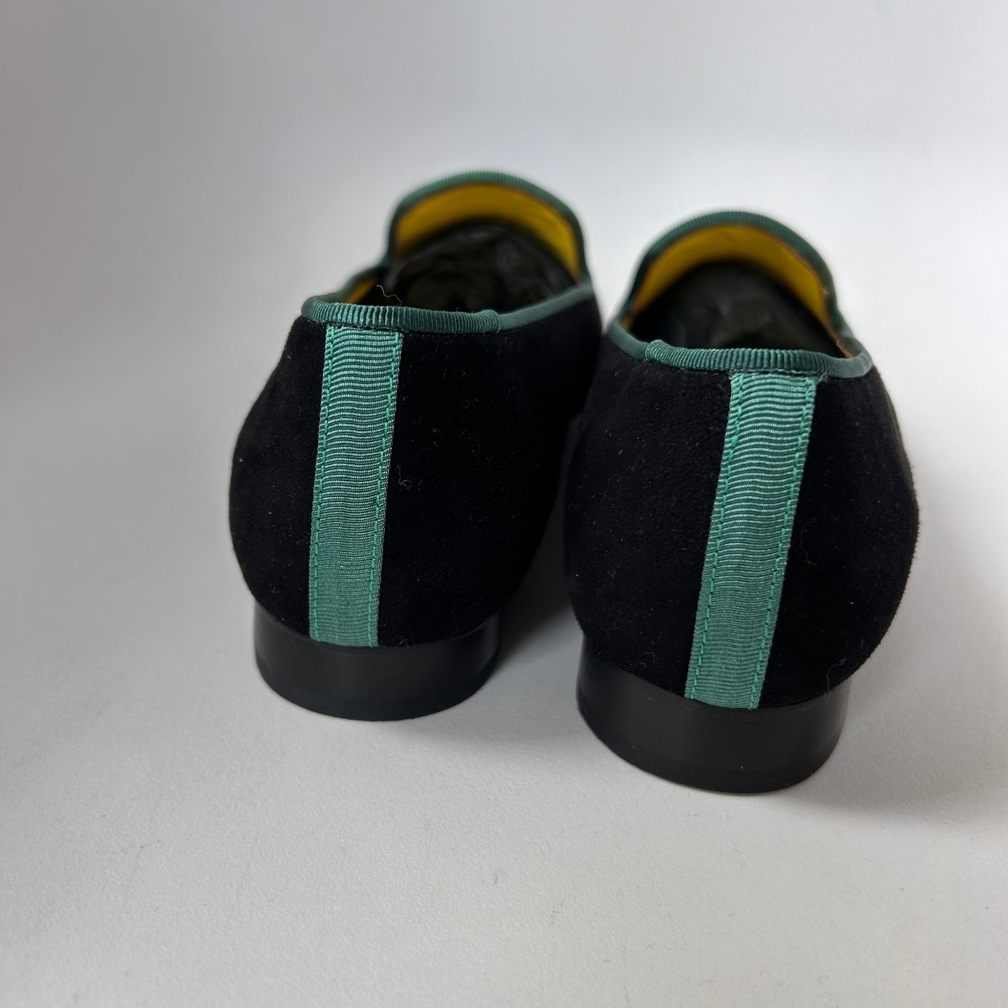 Penelop Chilvers velvet loafers UK4.5