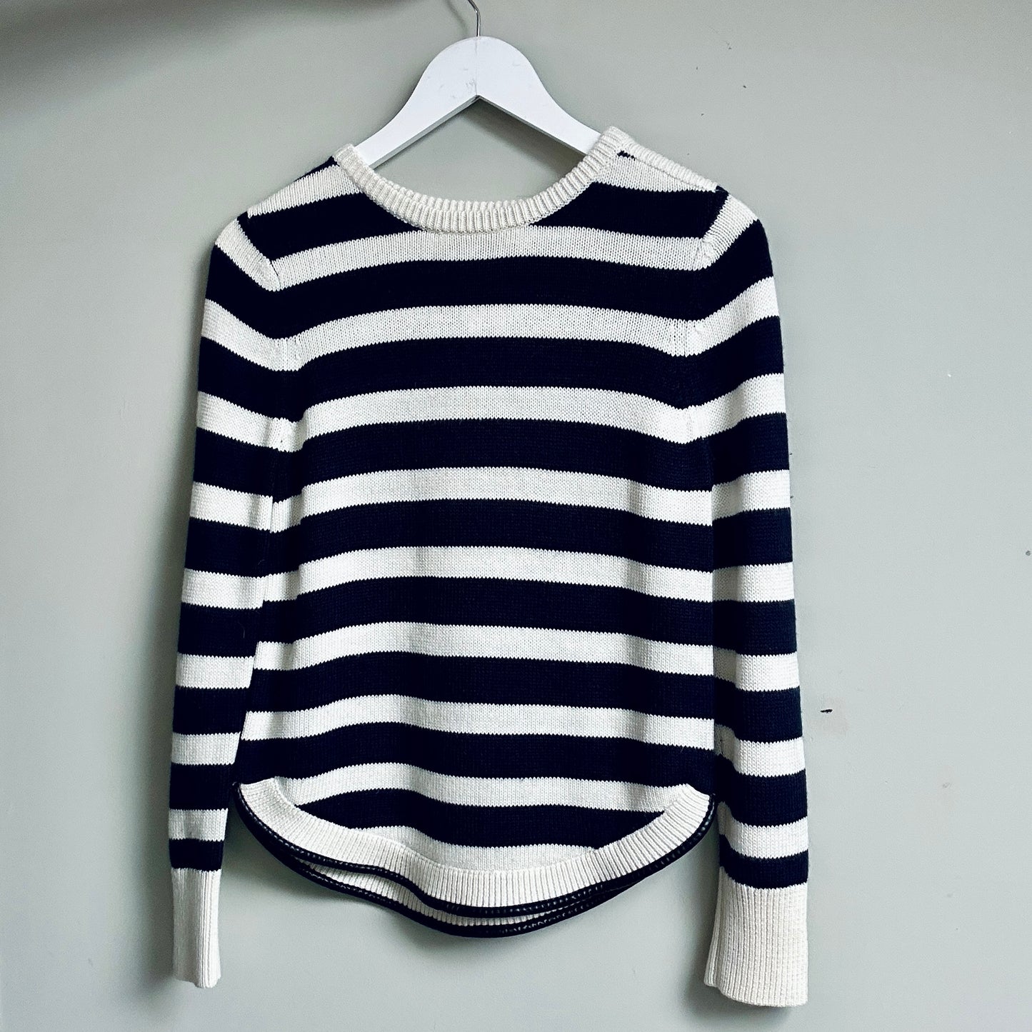 Claudie Pierlot breton knit merino wool blend size 8