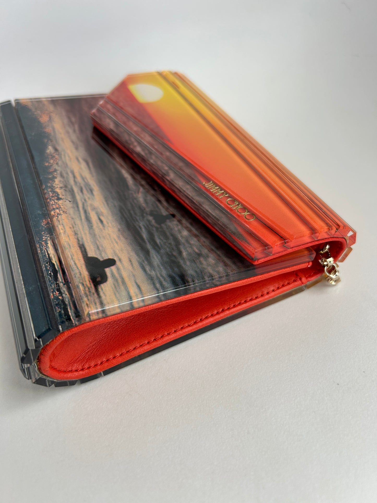Jimmy Choo Candy Surfer Sunset Clutch