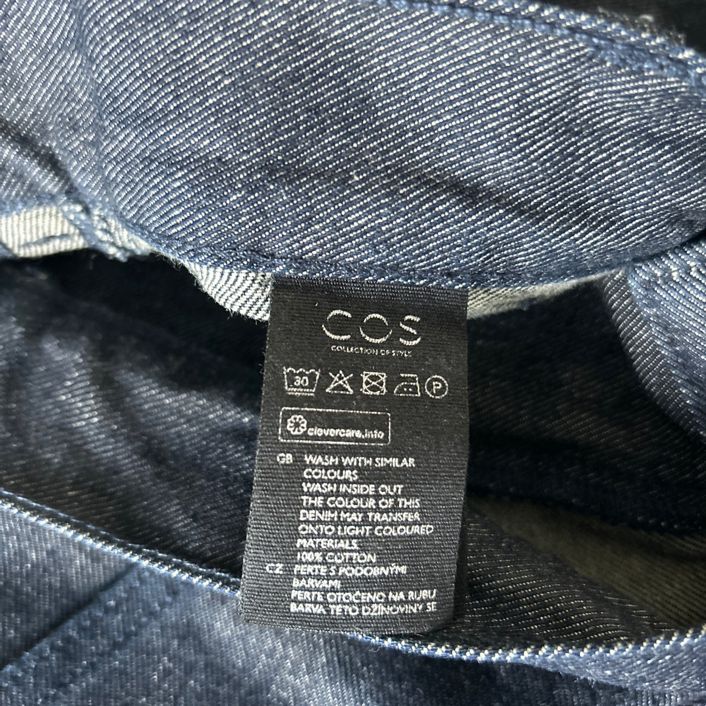 COS barrel cropped jeans size 25 W28 L27