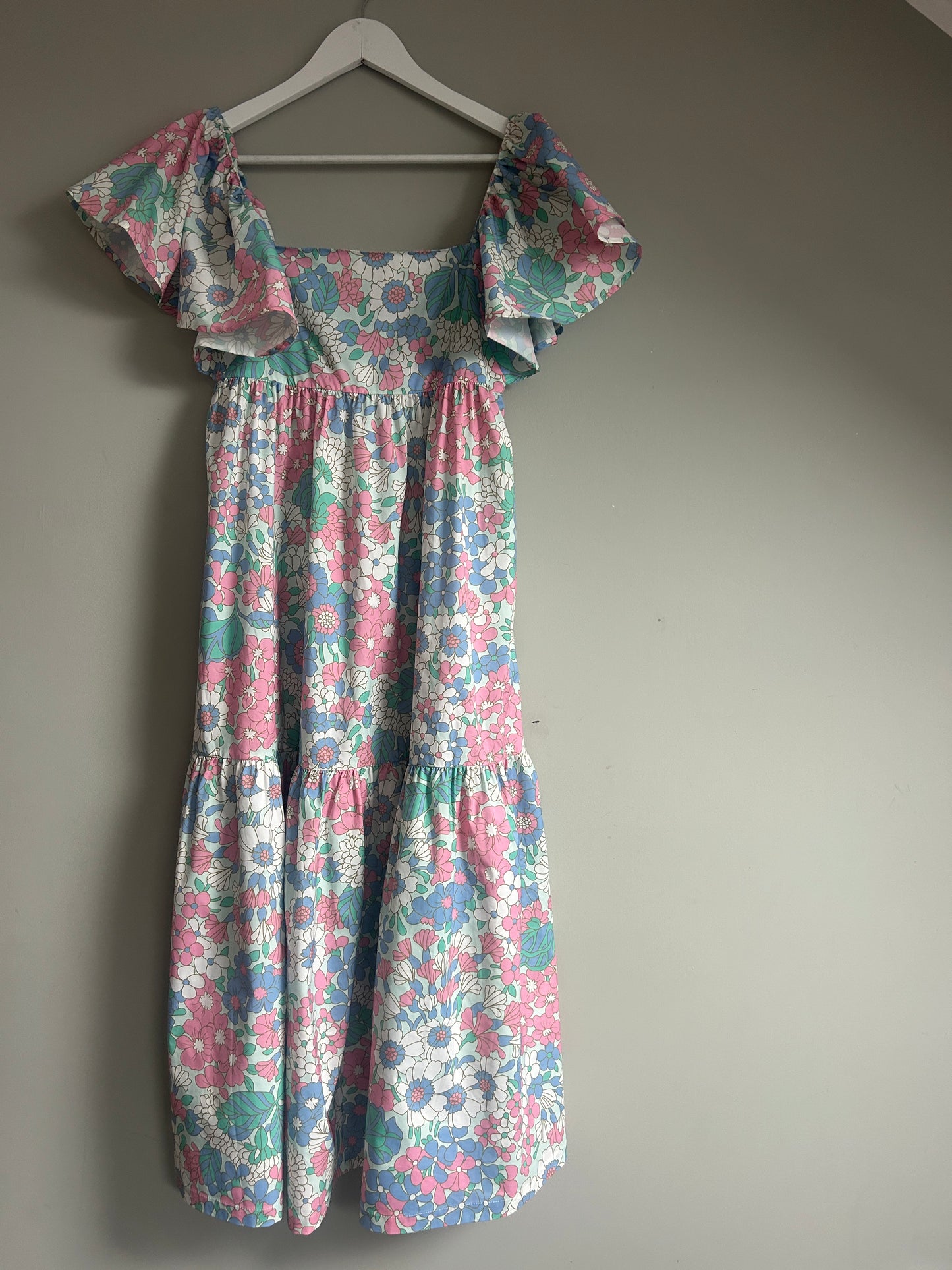 Resume floral midi dress size 8