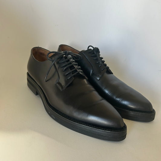 Dries Van Noten black leather brogues UK5