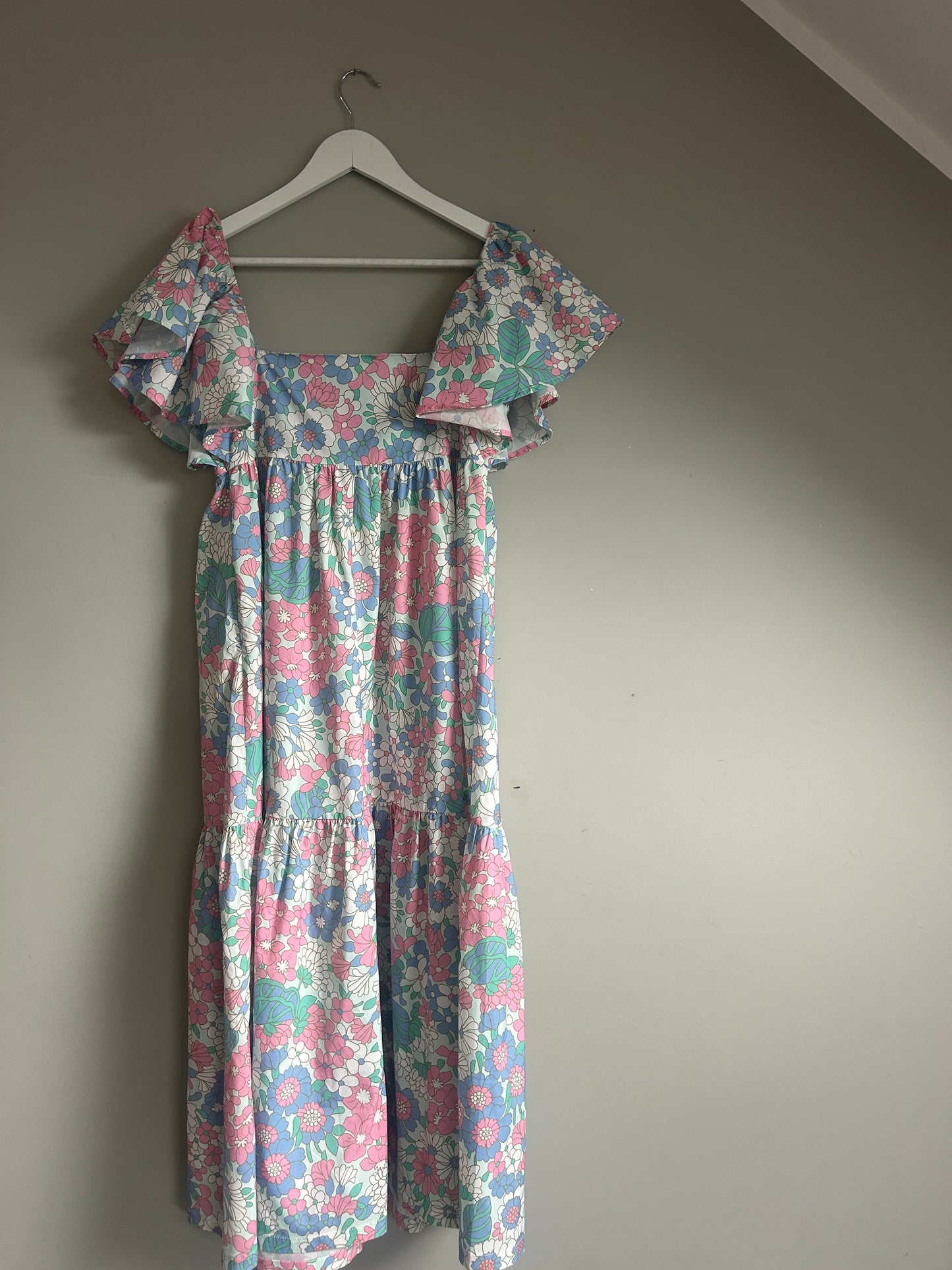 Resume floral midi dress size 8