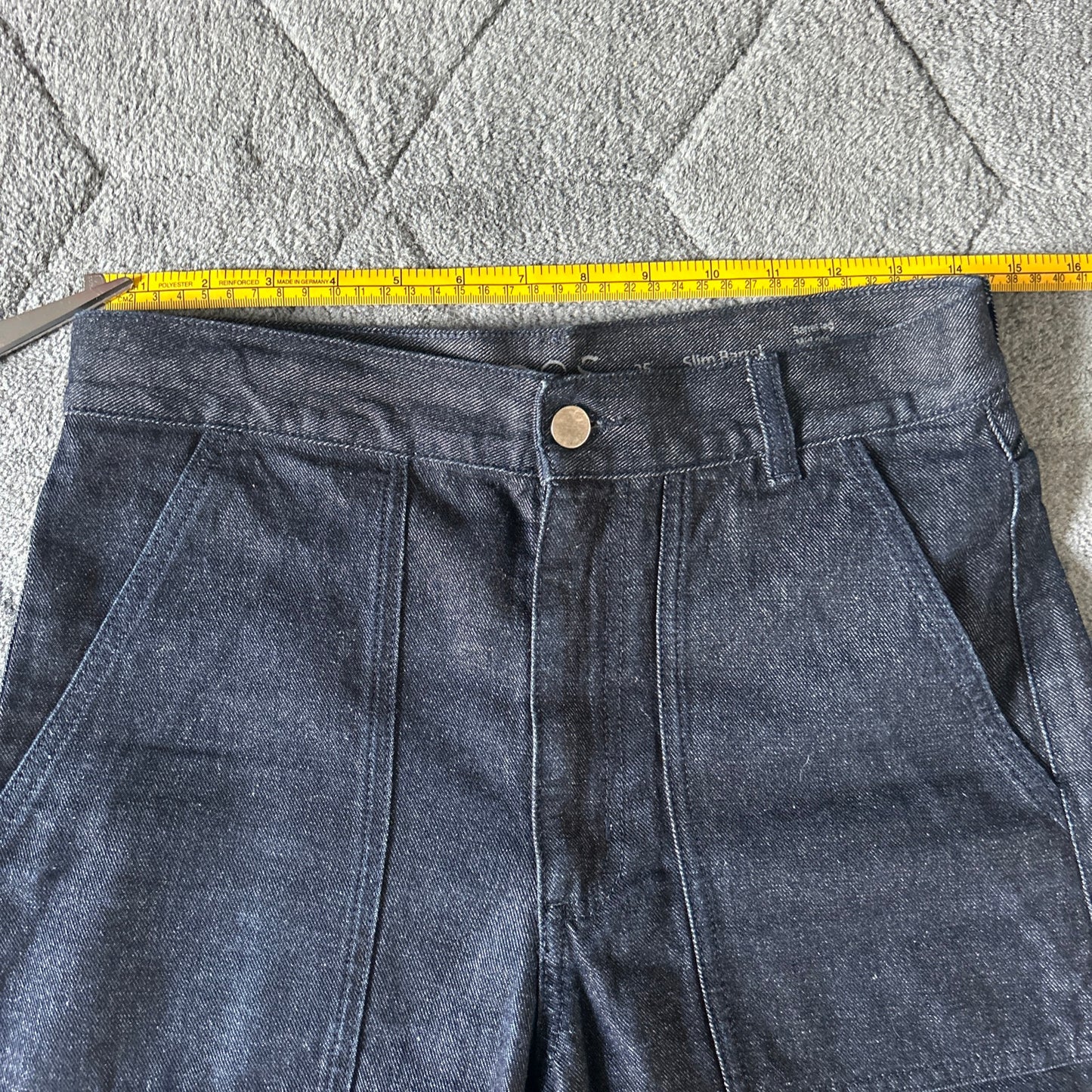 COS barrel cropped jeans size 25 W28 L27