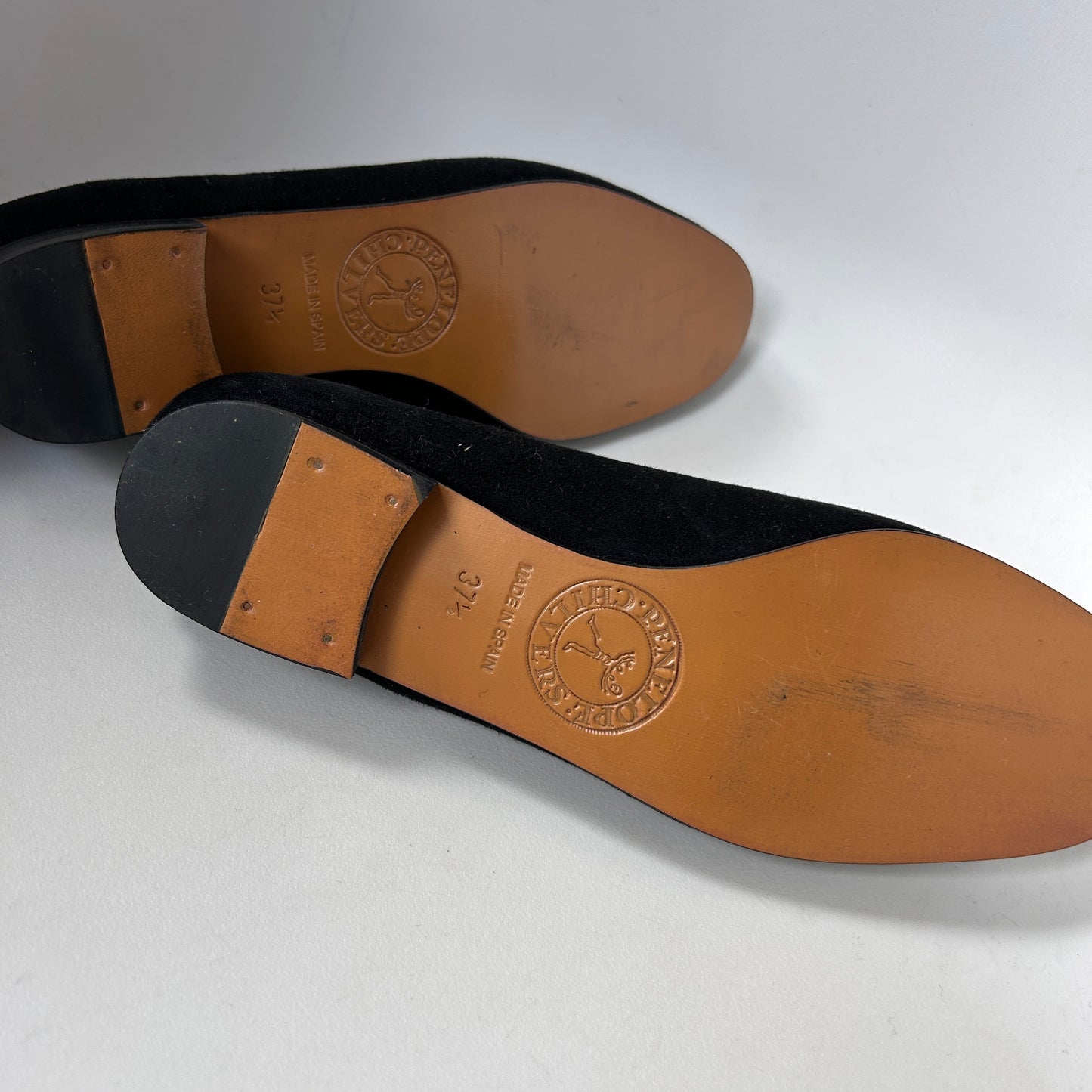 Penelop Chilvers velvet loafers UK4.5
