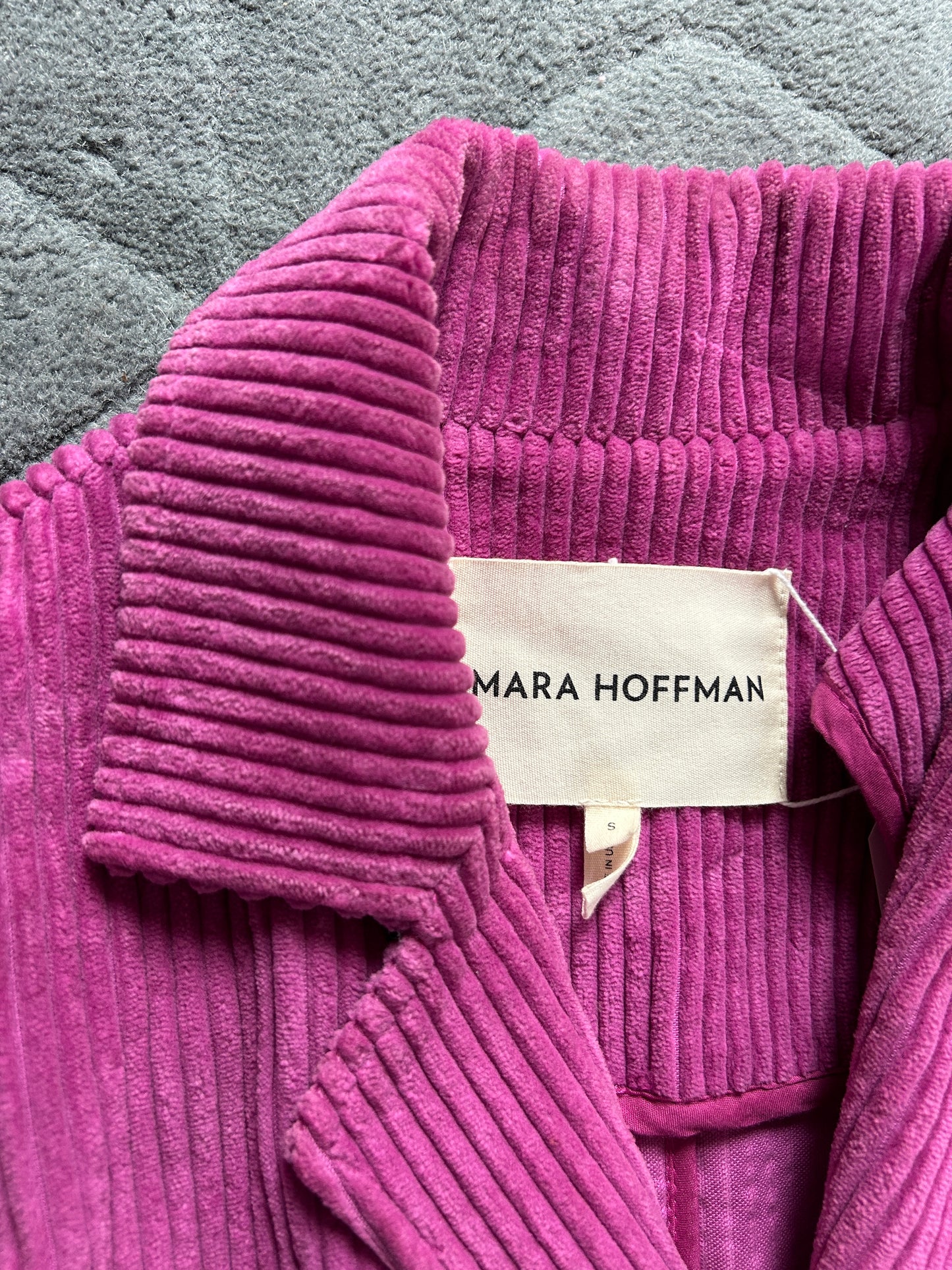 Mara Hoffman purple cord suit S - 8/10