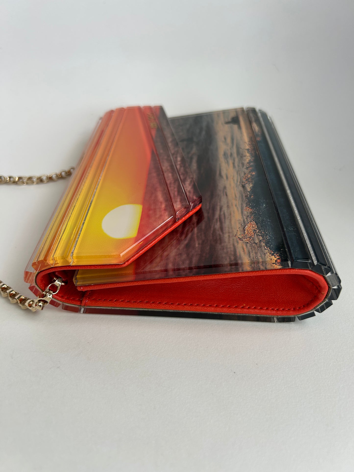 Jimmy Choo Candy Surfer Sunset Clutch