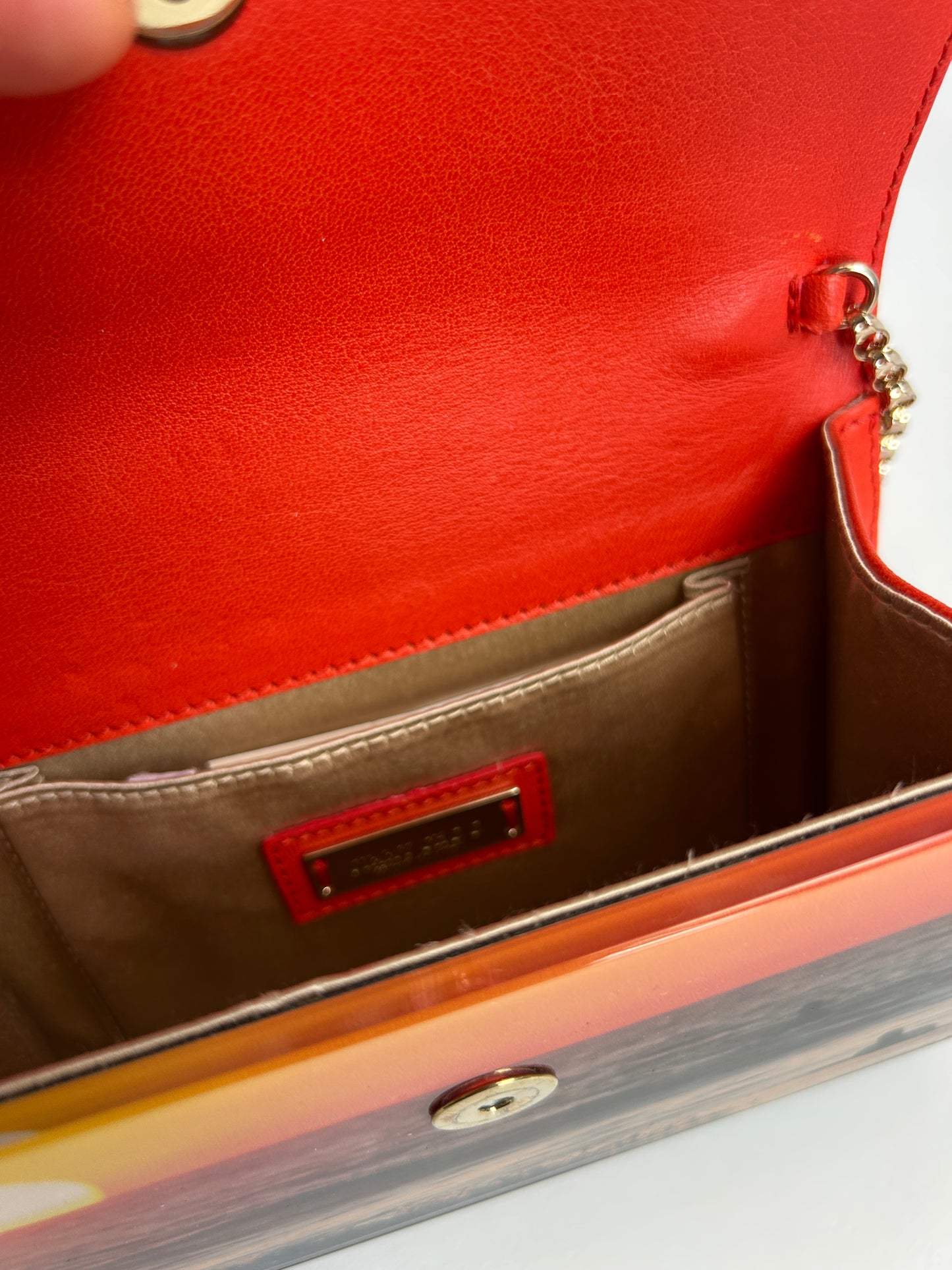 Jimmy Choo Candy Surfer Sunset Clutch