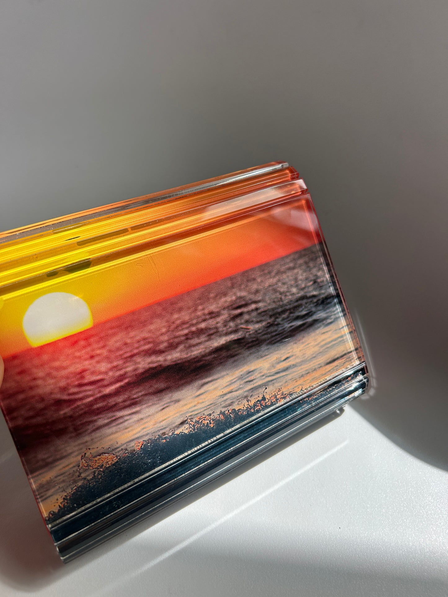 Jimmy Choo Candy Surfer Sunset Clutch