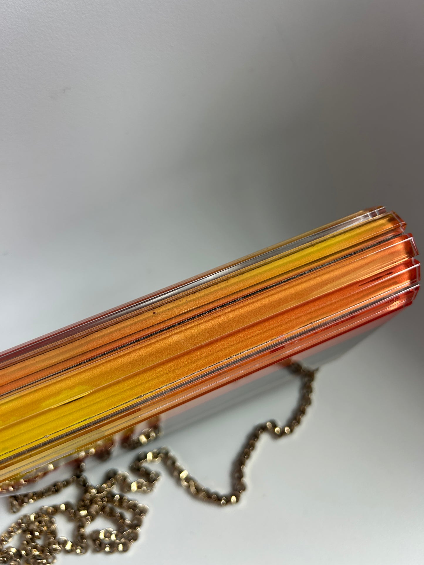Jimmy Choo Candy Surfer Sunset Clutch
