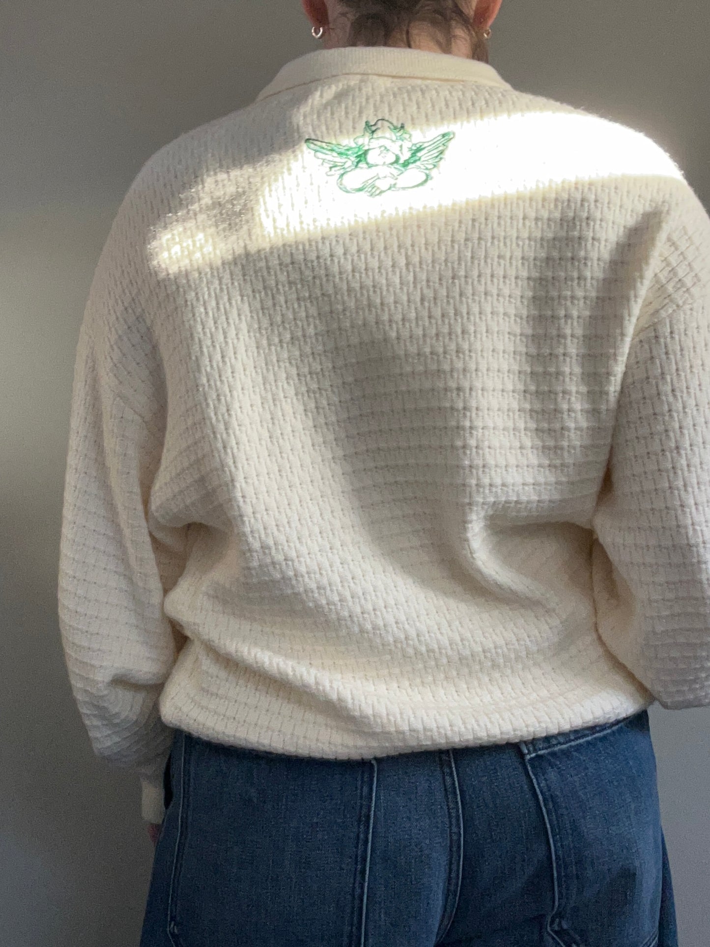 Boys Lie ivory collared knit XS - S - up to 14