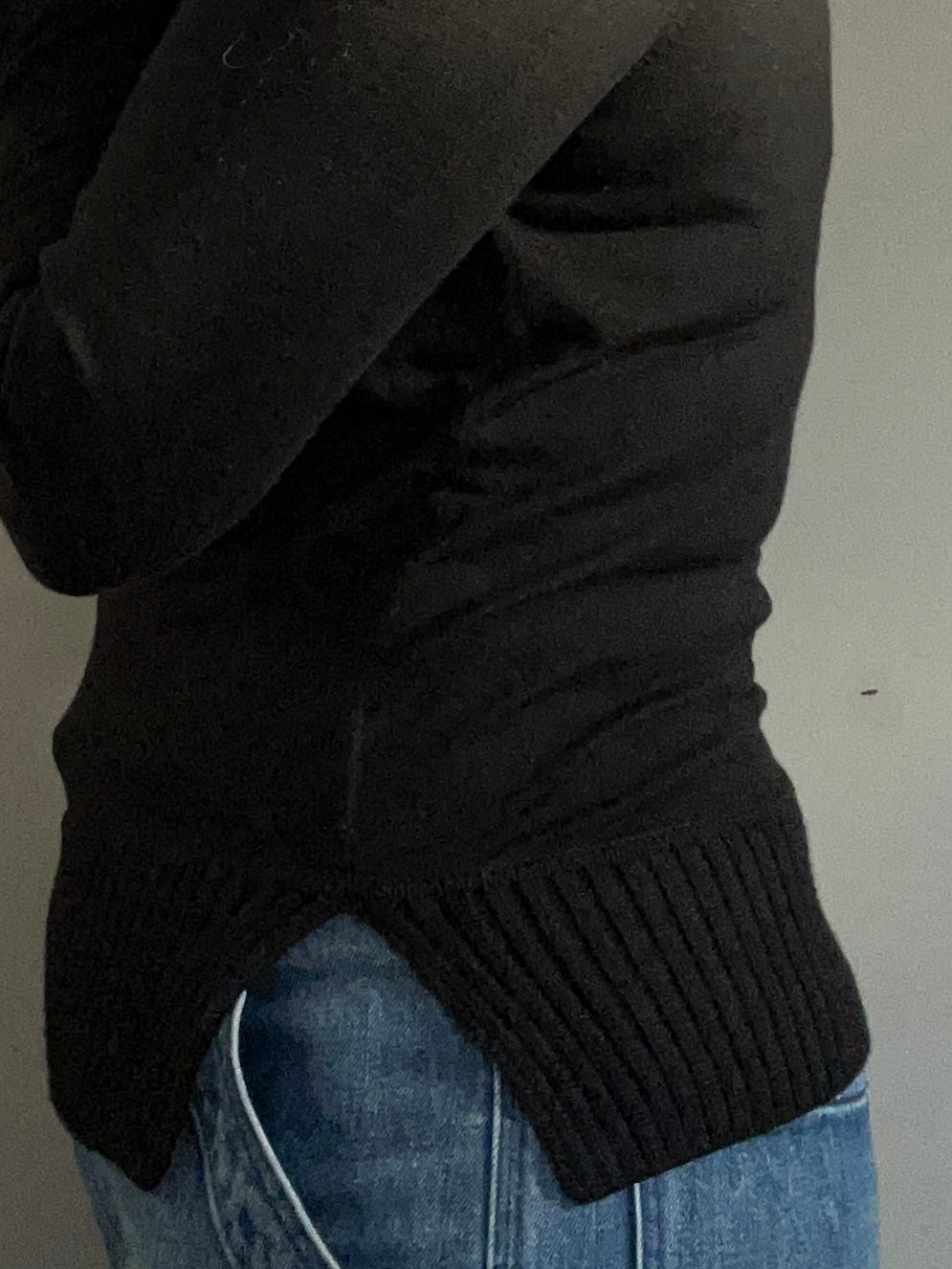 Proenza Schouler black merino wool jumper size M - 10/12