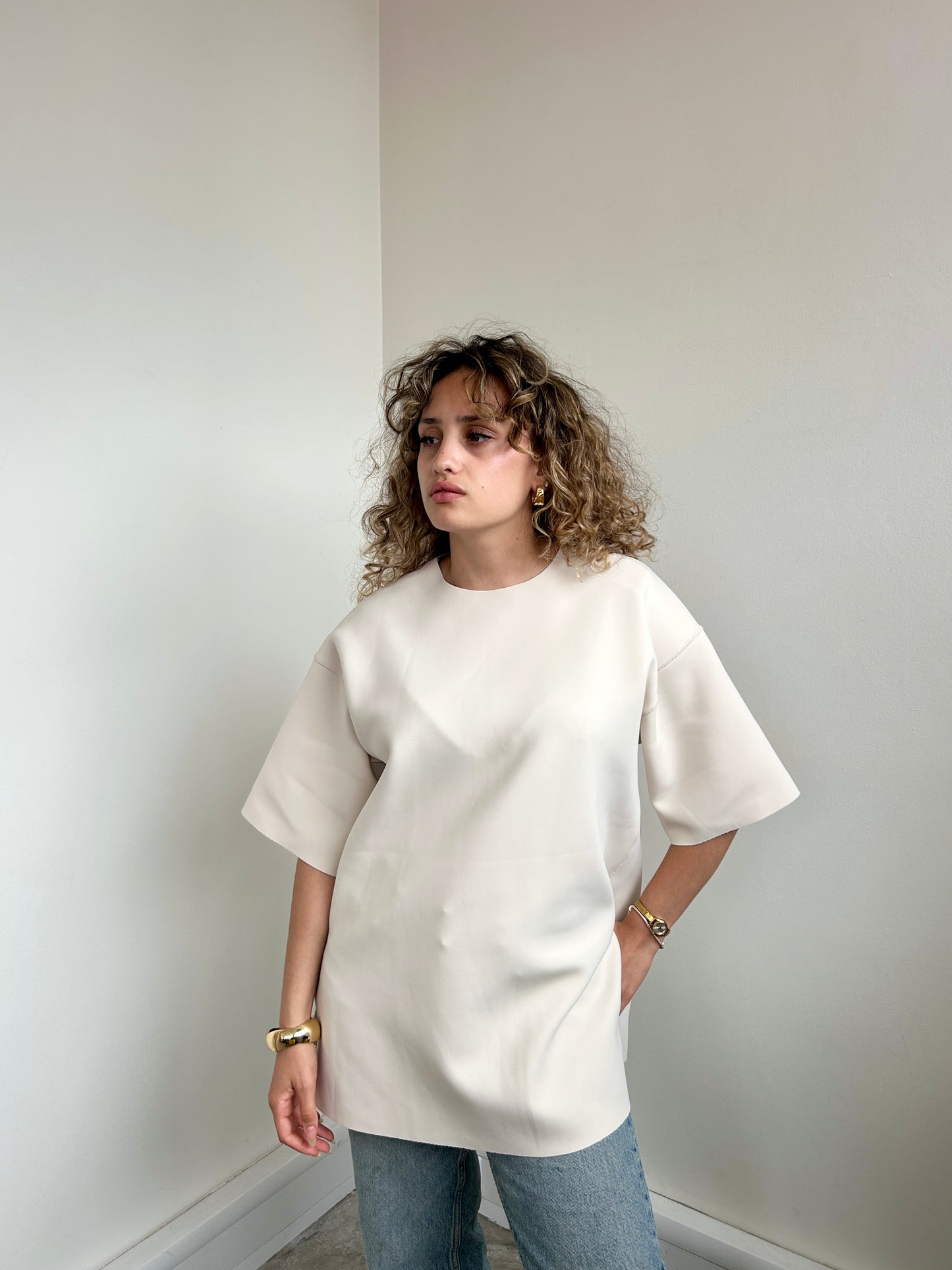 COS ivory top size up to 12