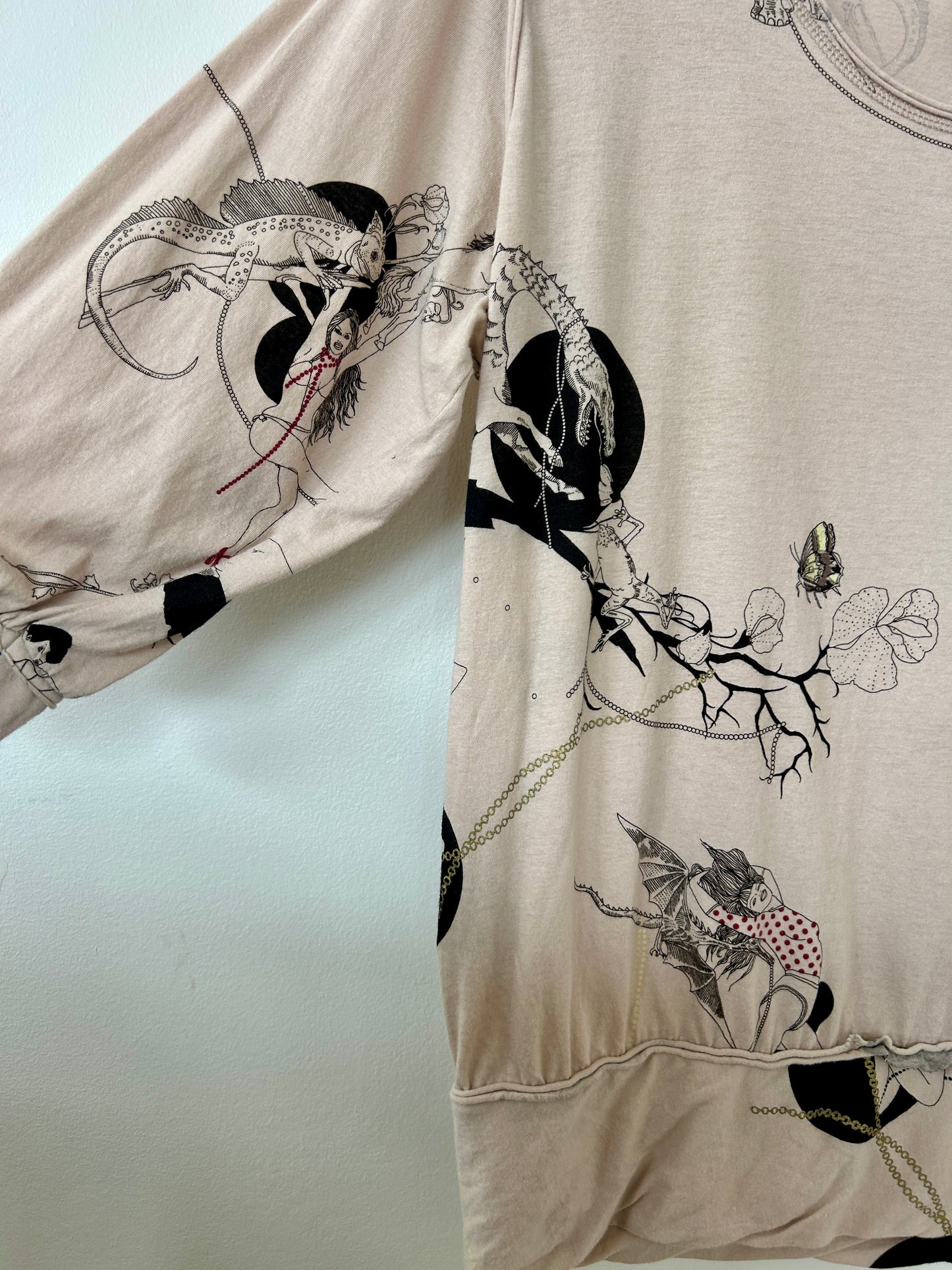 Stella McCartney x H&M jersey top size S - up to 12