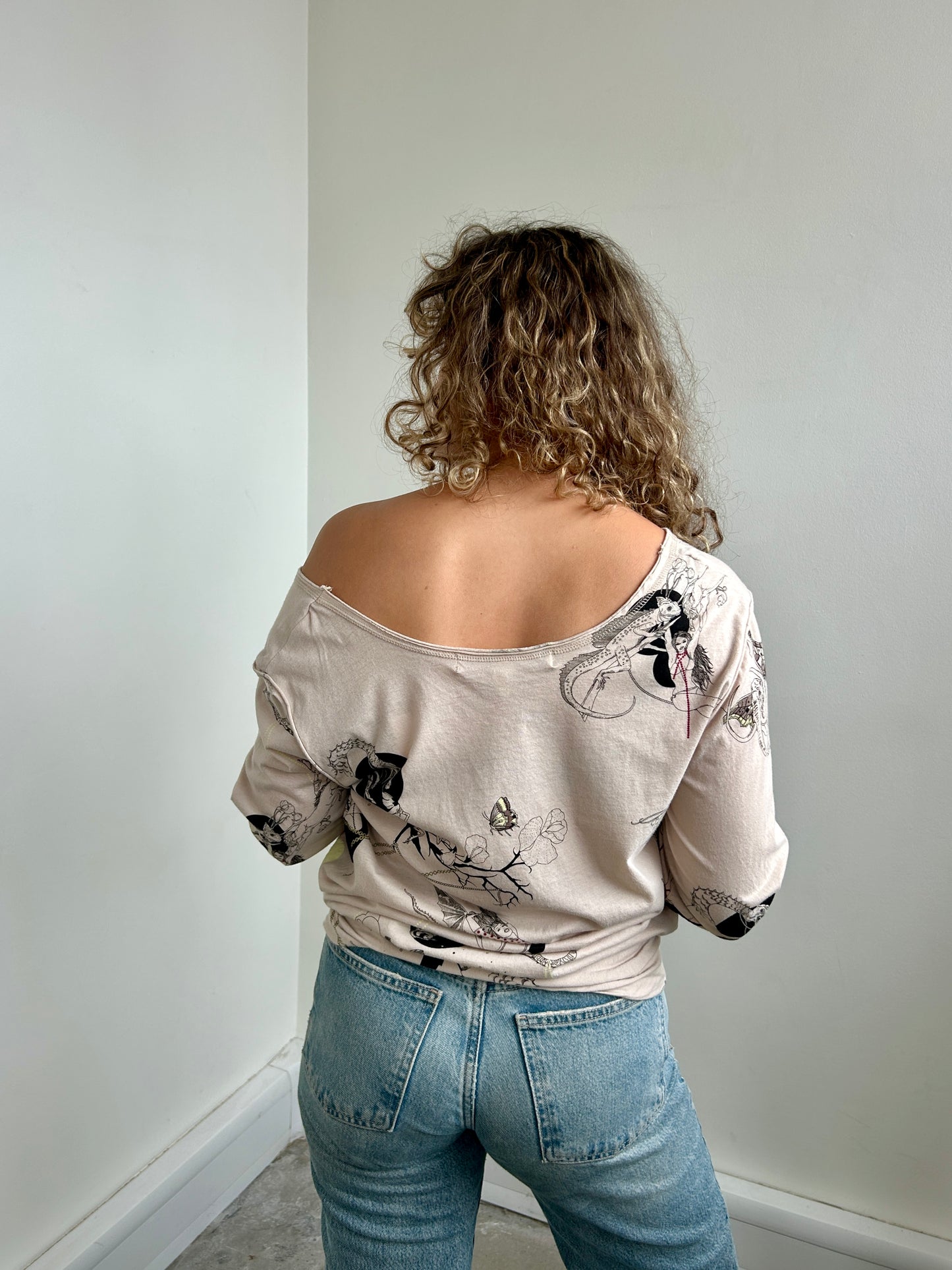 Stella McCartney x H&M jersey top size S - up to 12