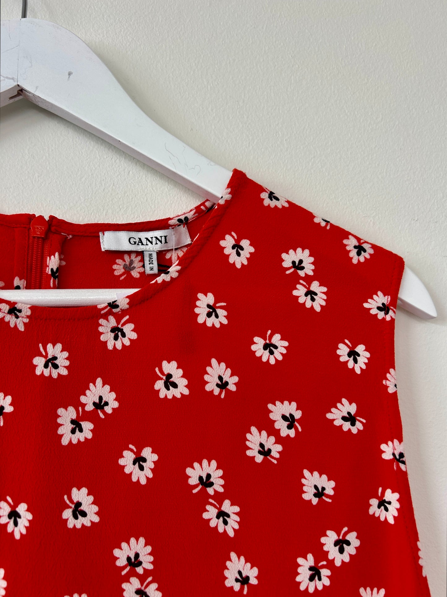 GANNI floral blouse size 12