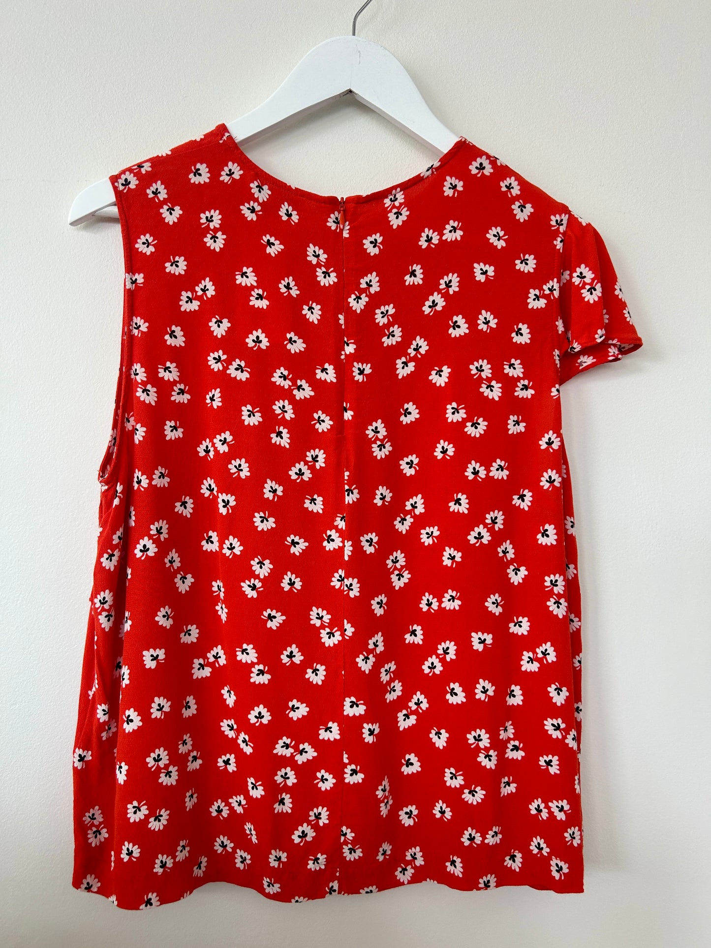 GANNI floral blouse size 12