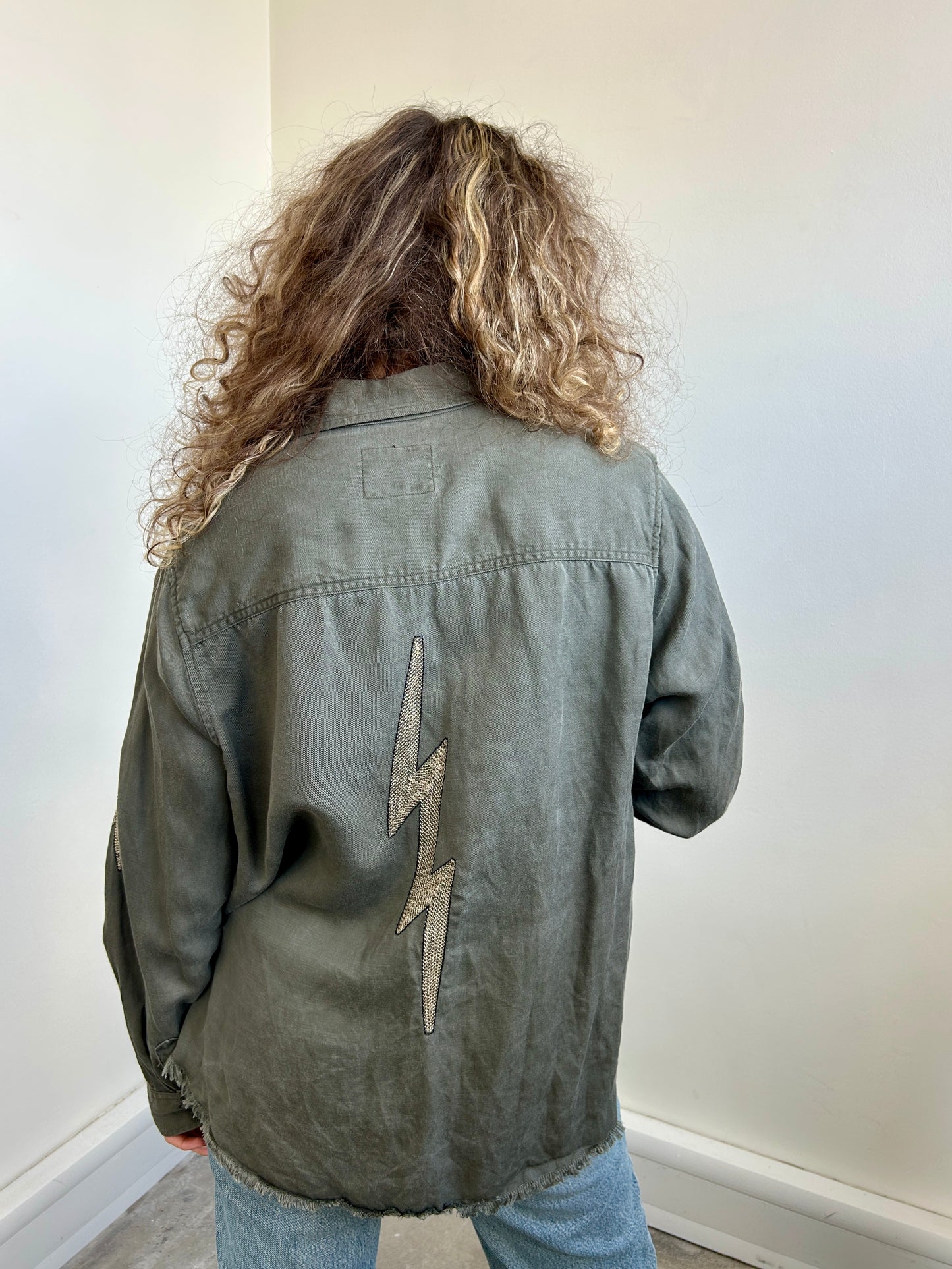 Rails army style shacket size L - up to 12