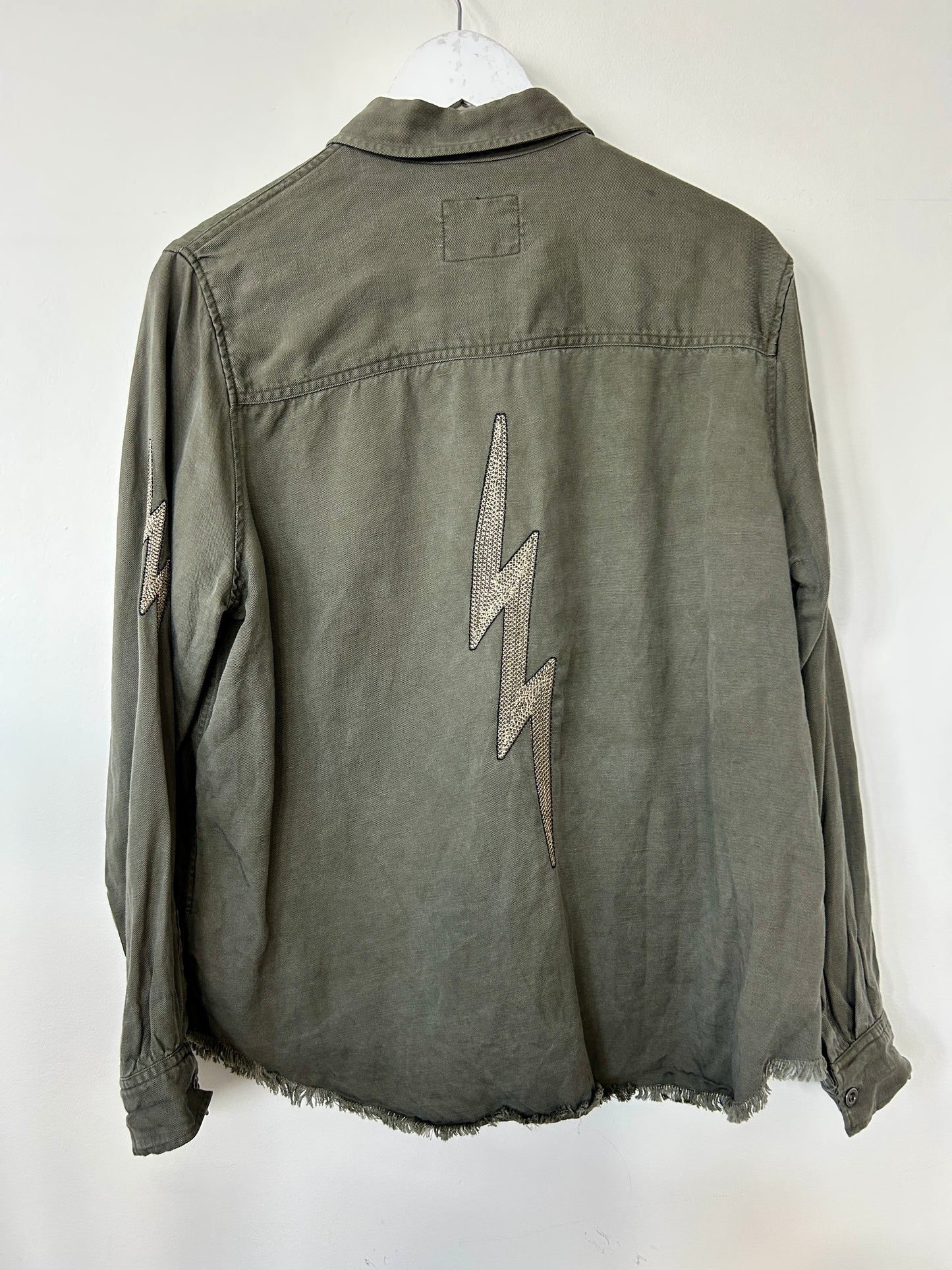 Rails army style shacket size L - up to 12