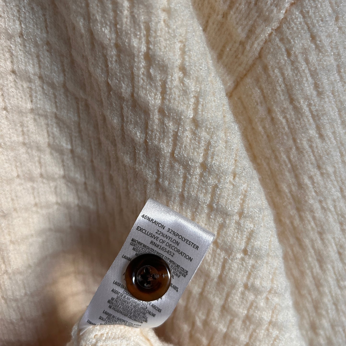 Boys Lie ivory collared knit XS - S - up to 14