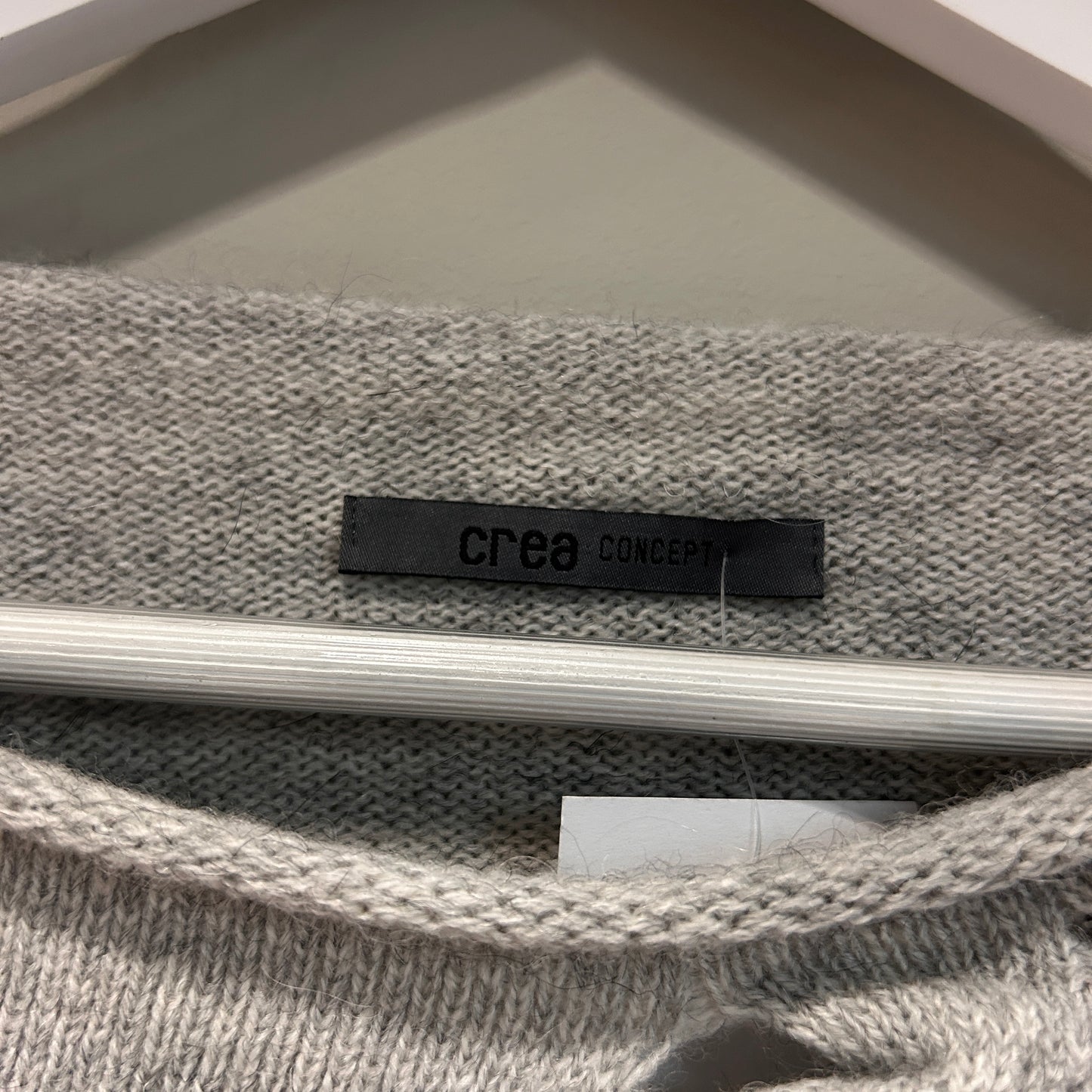 Crea Concept alpaca and wool blend cropped knit size 12